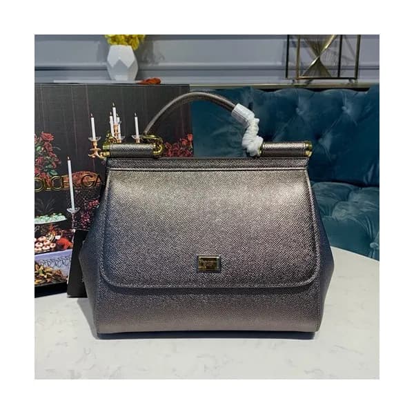 Dolce&Gabbana 2019 Leather Tote Shoulder Bag ,25CM… - 1