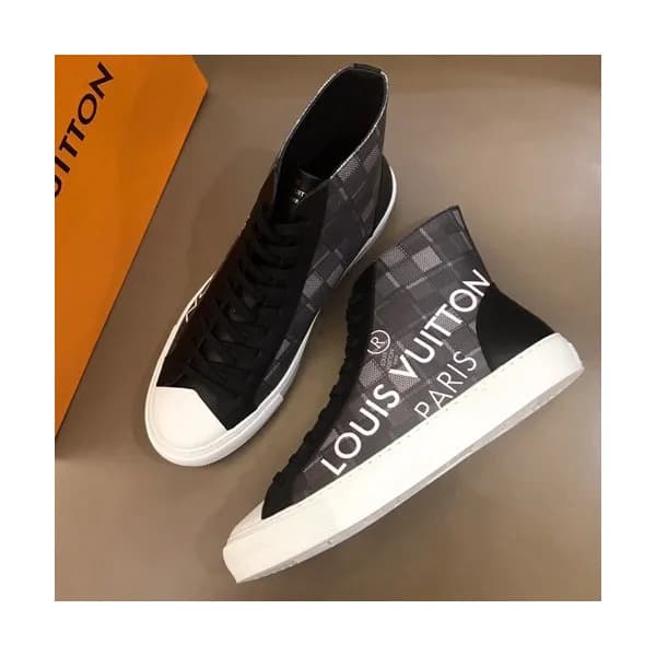 Louis vuitton 2019 Mens Leather Sneakers - 루이비통 2… - 1