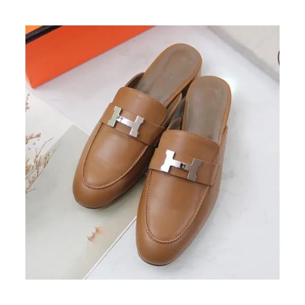 Hermes 2019 Ladies Leather Bloafer- 에르메스 2019 여성용 … - 1