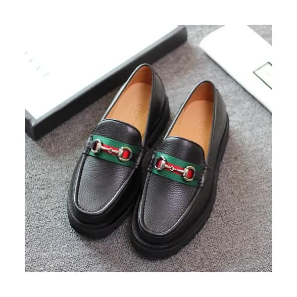 Gucci 2019 Mens Leather Loafer - 구찌 2019 남성용 레더 로퍼… - 1