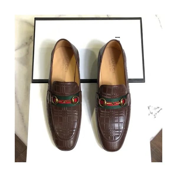 Gucci 2019 Mens Leather Loafer - 구찌 2019 남성용 레더 로퍼… - 1