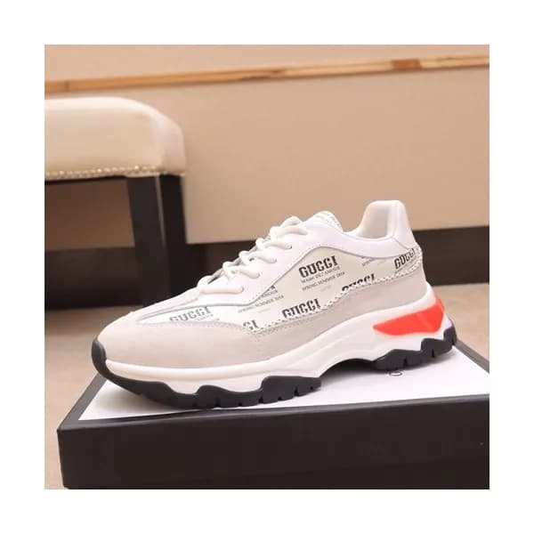 Gucci 2019 Mens Leather Sneakers - 구찌 2019 남성용 레더 … - 1