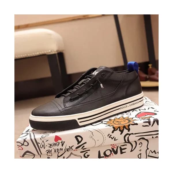 Dolce&Gabbana 2019 Mens Leather Sneakers - 돌체앤가바나… - 1