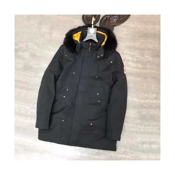 [매장판] Moose Knuckle 2019 Mens Logo Goose Down Padd… - 1