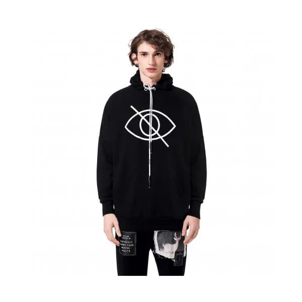 Palm Angels 2019 Mm/Wm Logo Oversize Cotton Hood … - 1