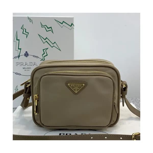 Prada 2019 Camera Nylon Shoulder Bag,14.5cm - 프라다 … - 1