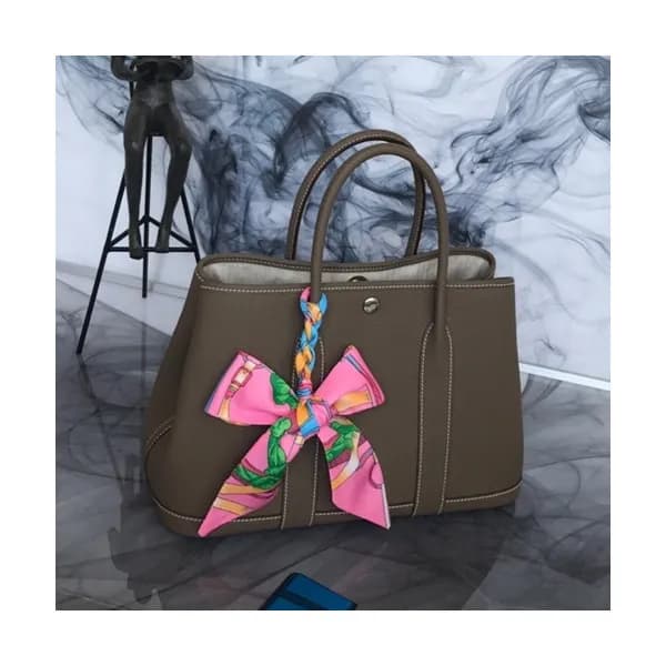 Hermes 2019 Garden Party Leather Tote Bag ,30cm - … - 1