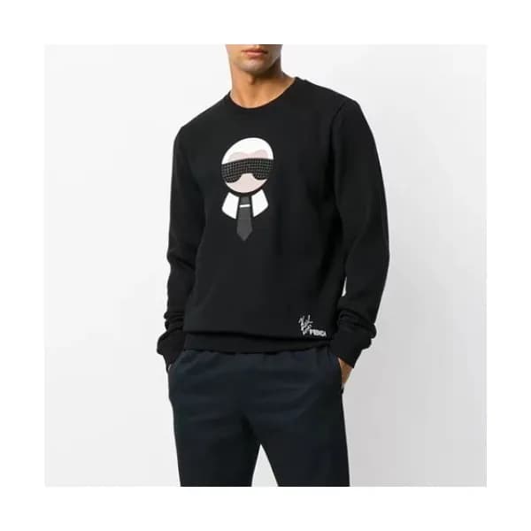 Fendi 2019 Mens Logo Cotton Tshirt - 펜디 2019 남성 로고… - 1