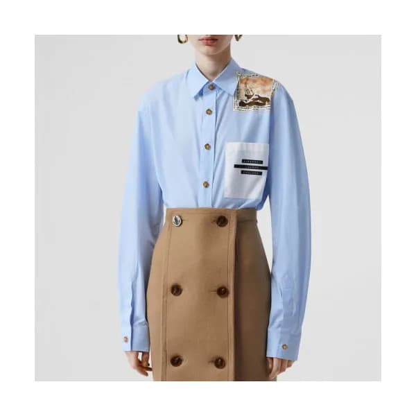 Burberry 2020 Womens Classic Casual Cotton Tshirts… - 1