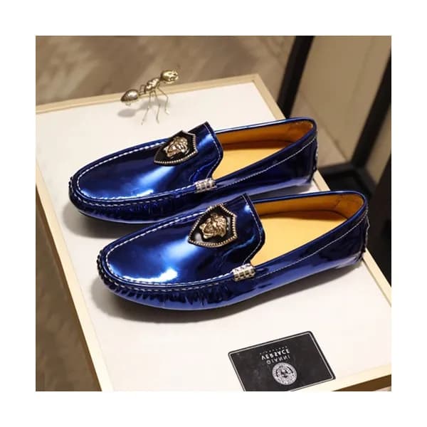 Versace 2020 Mens Leather Loafer - 베르사체 2020 남성용 … - 1