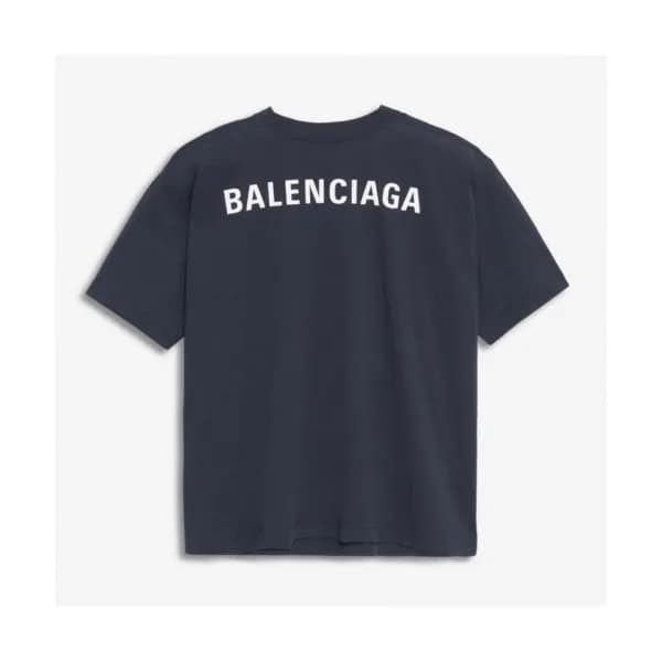 [발렌시아가]Balenciaga 2019 Mm/Wm Logo Cotton Short Sle… - 1