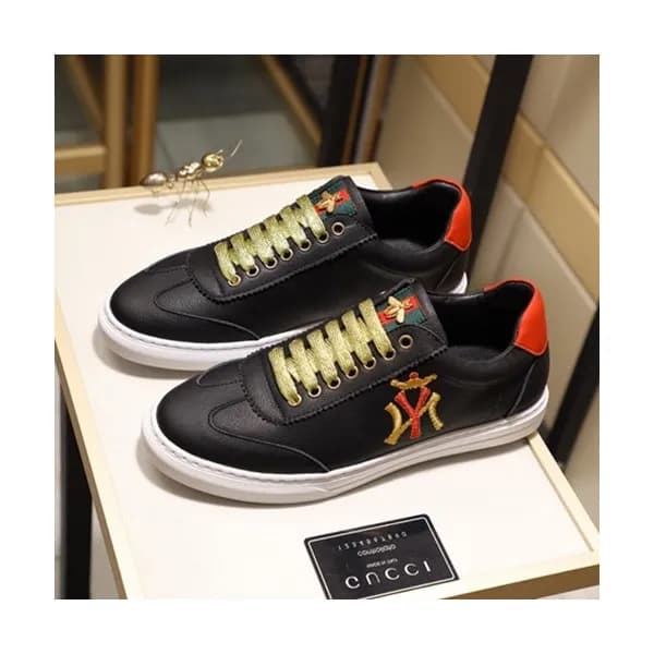 Gucci 2020 Mens Leather Sneakers - 구찌 2020 남성용 레더… - 1
