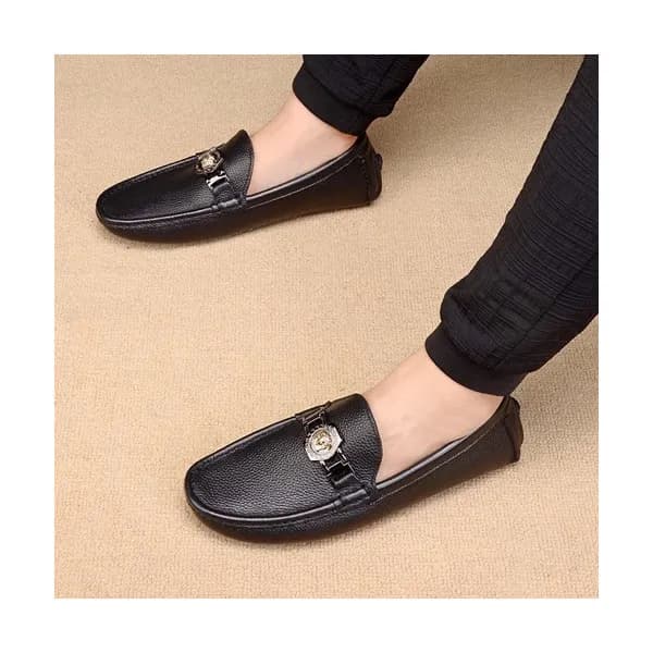 Versace 2020 Mens Leather Loafer - 베르사체 2020 남성용 … - 1