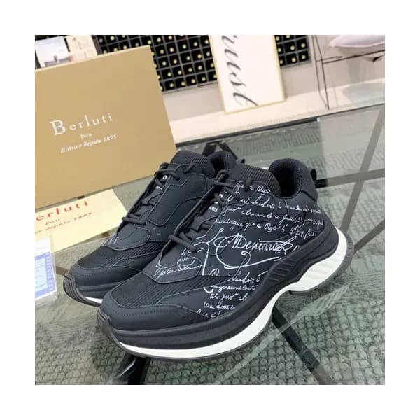 Berluti 2020 Mens Leather Sneakers - 벨루티 2020 남성용… - 1