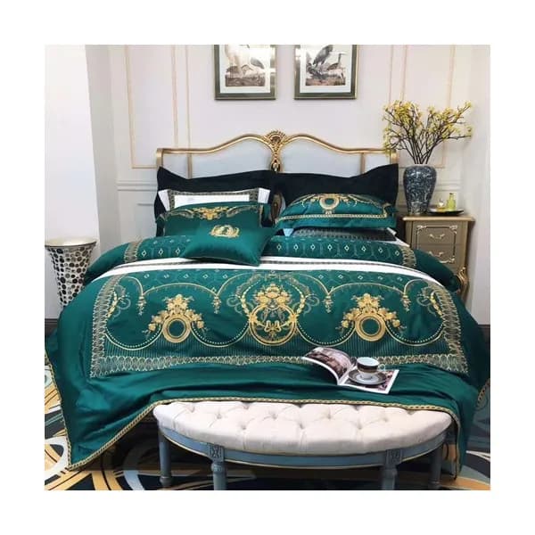 Hermes 2020 Supima Cotton & Silk Bedding 4 Set - 에… - 1