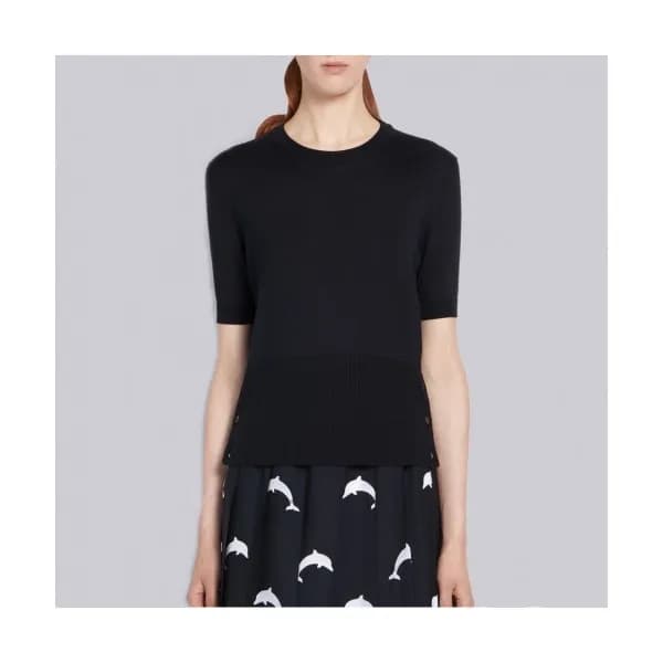 Thom Browne Womens Classic Tshirts - 톰브라운 여성 클래식 반… - 1