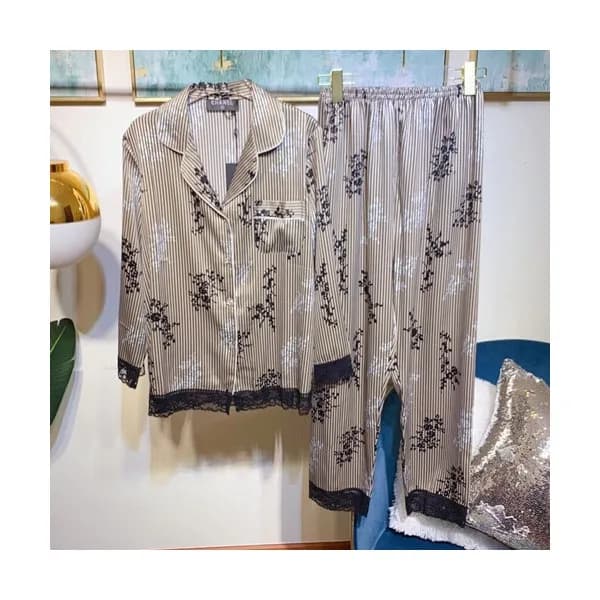 Chanel 2020 Womens Silk Pajamas - 샤넬 2020 여성용 실크 파… - 1
