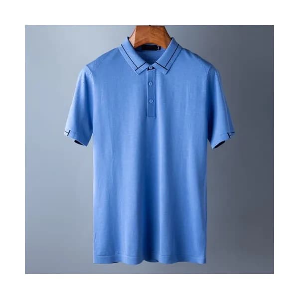 Ermenegildo Zegna 2020 Mens Business Short Sleeved… - 1