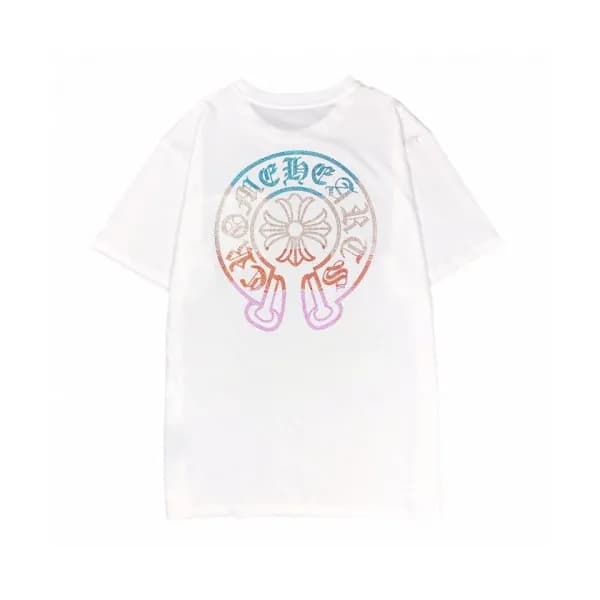 [크롬하츠]Chrome hearts 2020 Mens Logo Casual Short Sl… - 1