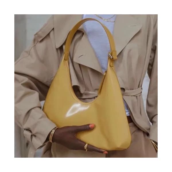 By Far 2020 Leather Tote Shoulder Bag,24cm - 바이 파 … - 1