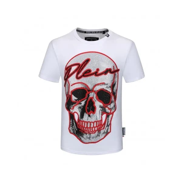 [필립플레인]Philipp-plein 2020 Mens Logo Cotton Short S… - 1