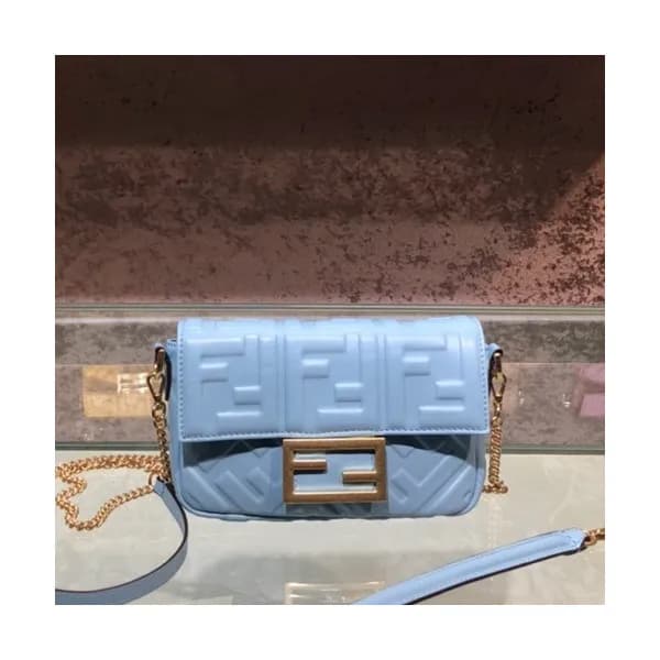 Fendi 2020 Baguette Mini Shoulder Bag ,18CM - 펜디 2… - 1