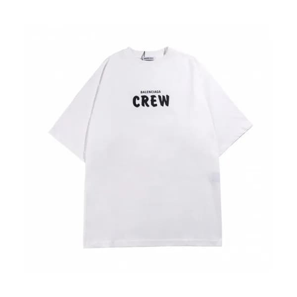 [발렌시아가]Balenciaga 2020 Mm/Wm Logo Cotton Short Sle… - 1