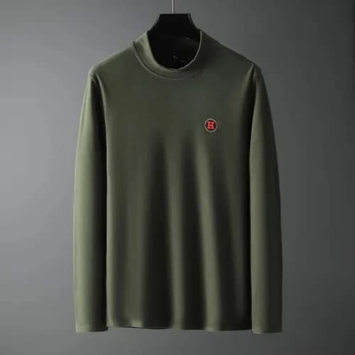 [에르메스]Hermes 2020 Mens Turtle-neck Casual Cotton T… - 1