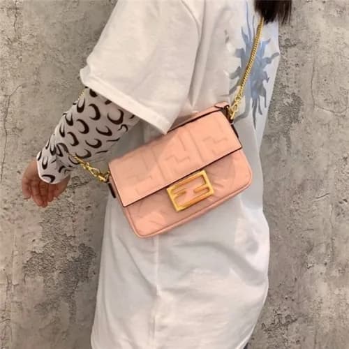 [펜디] Fendi 2020 Women's Leather Shoulder Bag, … - 1