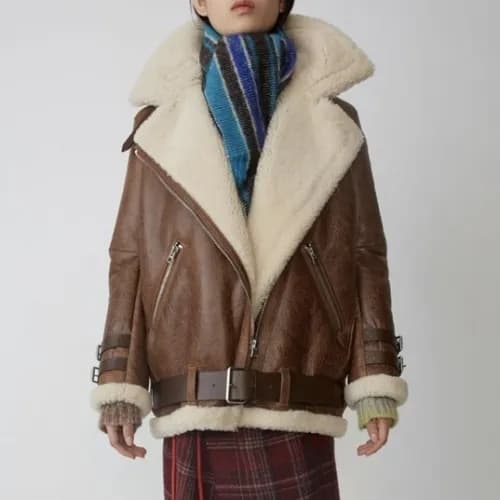 [아크네]Acne Sstudios 2020 Womens Casual Leather Jack… - 1