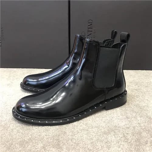 Valentino 2020 Men's Leather Ankle Boots - 발렌티… - 1