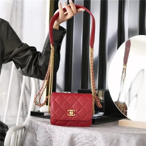 [샤넬] Chanel 2020 Women's Leather Shoulder Bag,… - 1