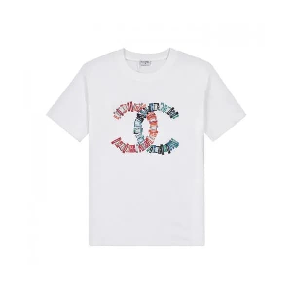 [샤넬]Chanel 2020 Mm/Wm 'CC' Logo Cotton Sho… - 1