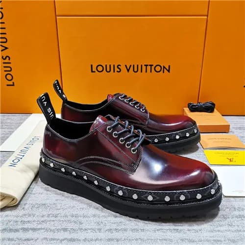 Louis Vuitton 2020 Men's Black Ice Leather Sne… - 1