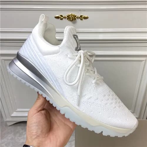 Louis Vuitton 2021 Men's Knit Sneakers - 루이비통 … - 1