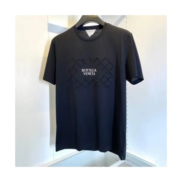 Bottega Veneta Mens Business Short-sleeved Tshirt… - 1