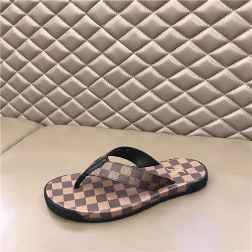 Louis Vuitton 2021 Men's Leather SlipperLOUS2… - 1