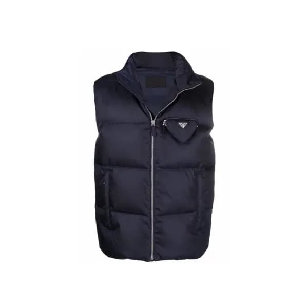 Prada Mens Casual Duck Down Vest Navy - 프라다 2021 … - 1