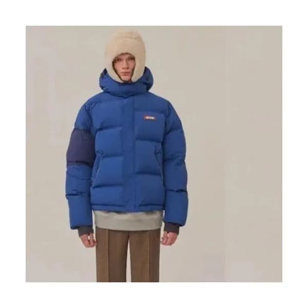 ADER Mm/Wm Patch Logo Modern Down Padding Blue - … - 1