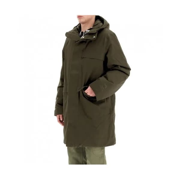 Y-3 Mm/Wm Down Coats Khaki - 요지야마모토 2021 남/녀 다운 코… - 1