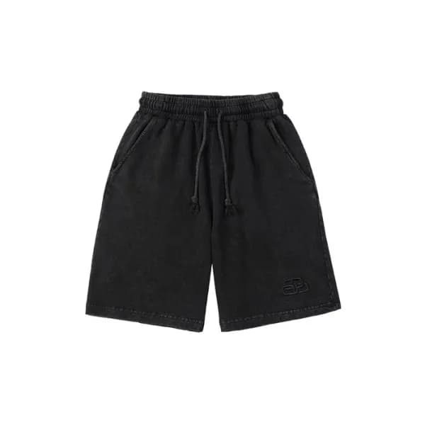 발렌시아가 남성 캐쥬얼 블랙 반바지 - Mens Black Half-pants - bal0… - 1