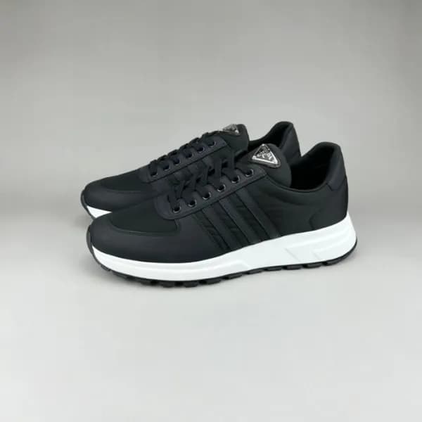 프라다 남성 클래식 블랙 스니커즈 - Mens Black Sneakers - pra0277… - 1