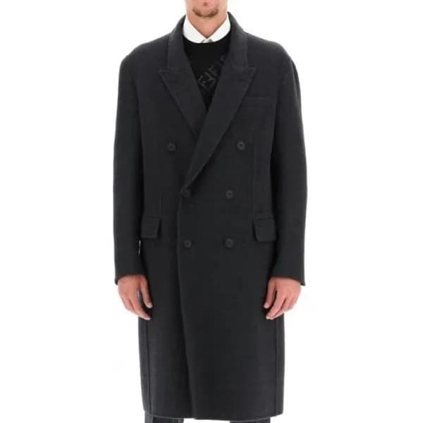 펜디 남성 모던 그레이 양면 코트 - Mens Gray Coats - fen01288x - 1