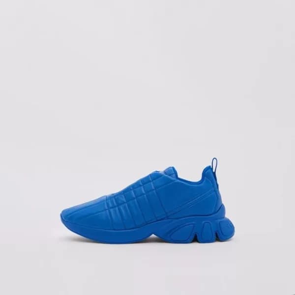 버버리 남성 트렌디 블루 스니커즈 - Burberry Mens Blue Sneakers -… - 1