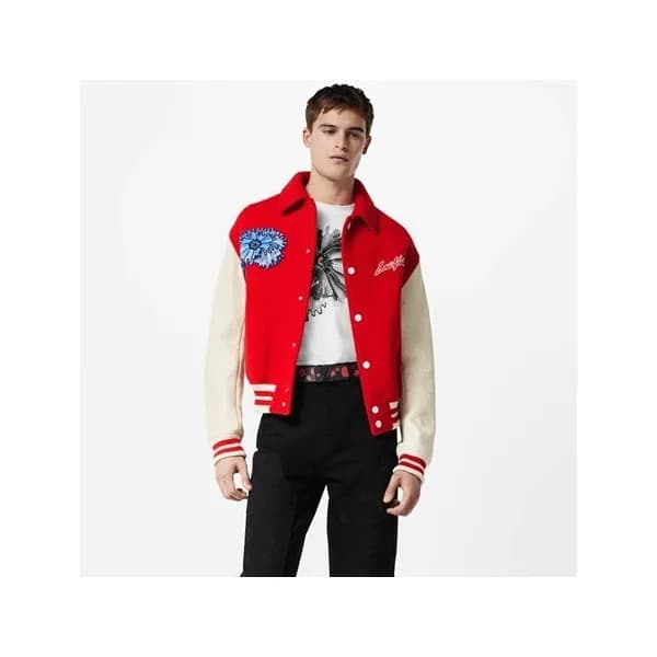 루이비통 남성 레드 자켓 - Louis vuitton Mens Red Jackets - l… - 1