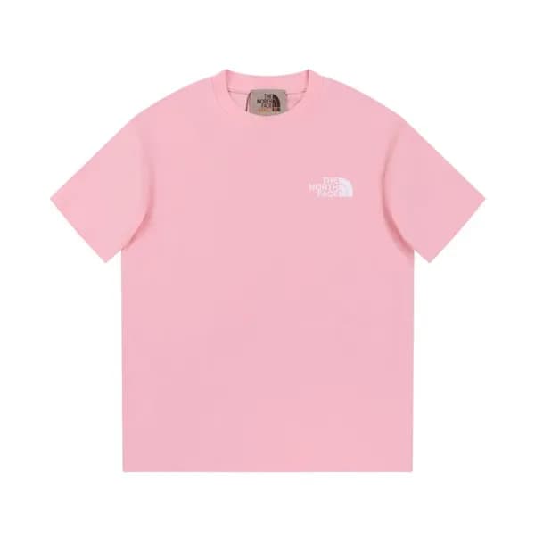 노스페이스 남성 핑크 크루넥 반팔티 - The North Face Mens Pink Tsh… - 1