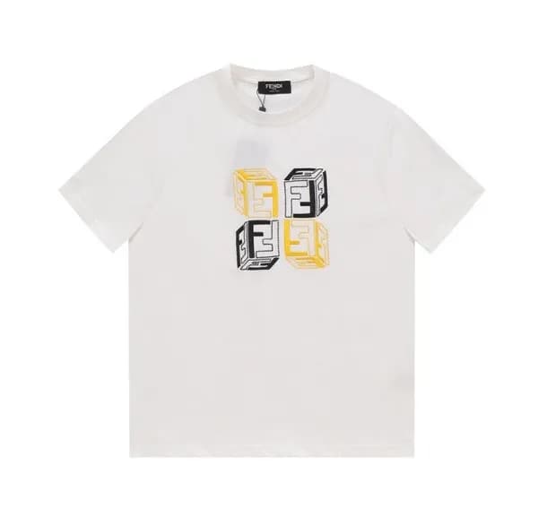 지방시 남성 크루넥 화이트 반팔티 - Givenchy Mens White Short Sle… - 1