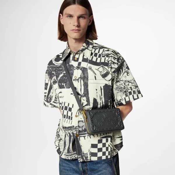 루이비통 남성 그레이 카메라백 - Louis vuitton Mens Gray Camera … - 1