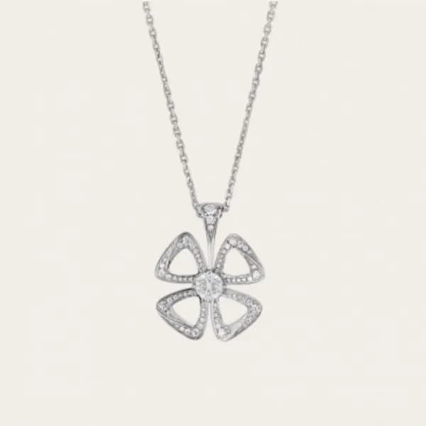 불가리 여성 화이트 골드 목걸이 - Bvlgari Womens White Gold Neck… - 1