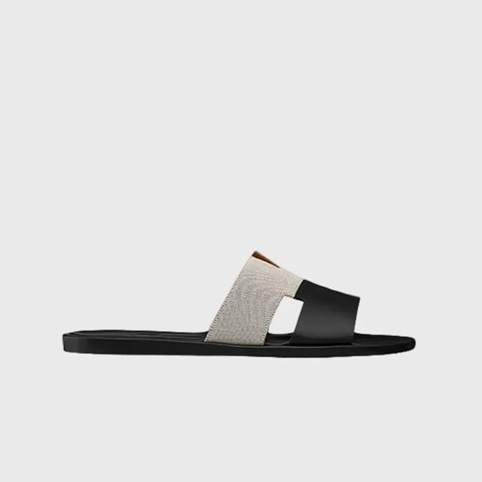 에르메스 남성 이즈미르 샌들 【매장-150만원대】 - Hermes Mens Gray Sli… - 1